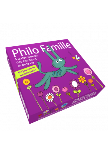 Philo Famille, jeu de cartes de 9 familles des éditions Pour penser