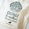 Pack tote bag + pochon 100% coton bio