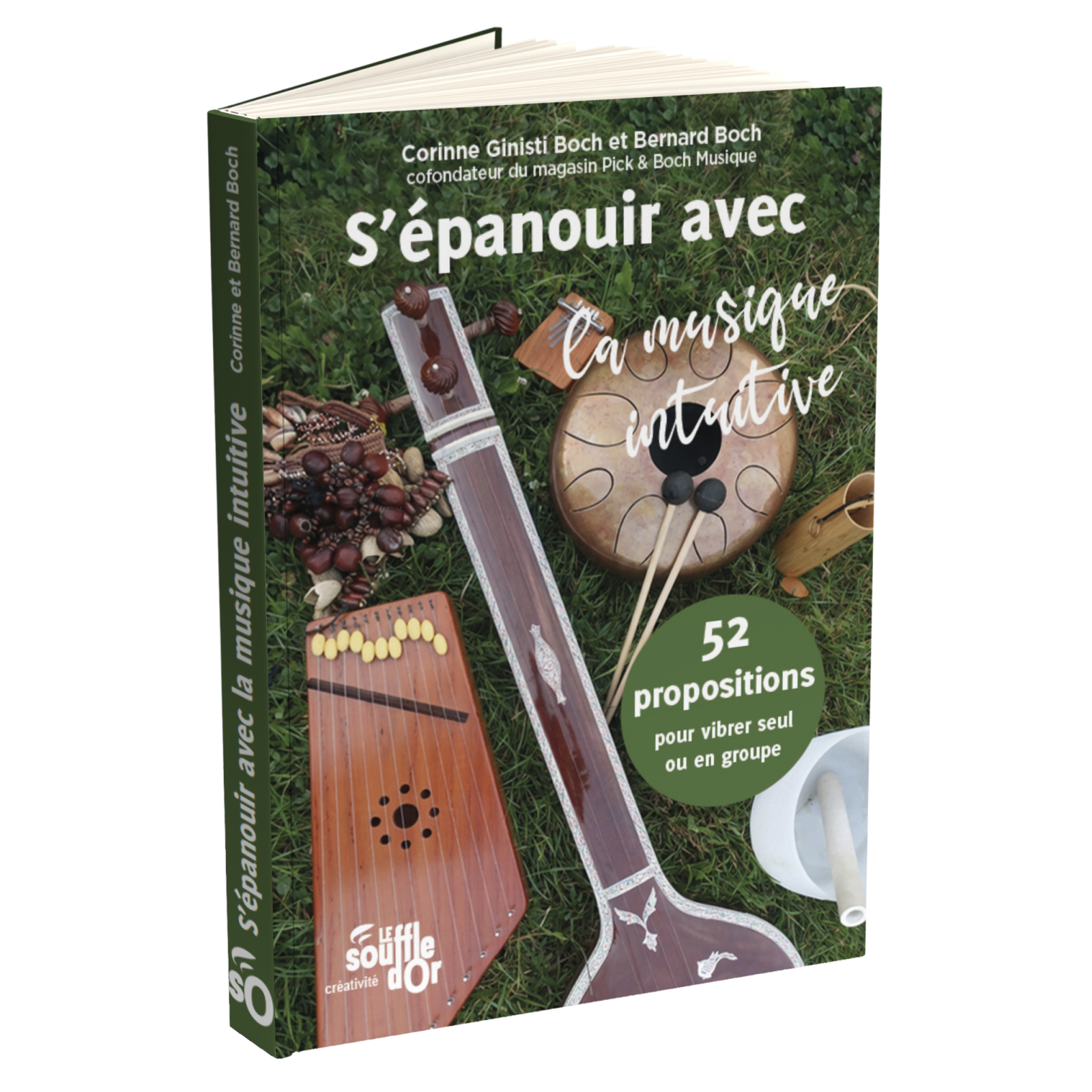 S'épanouir avec la musique intuitive | Livre pratique Souffle d'Or