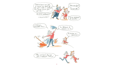 La maison en A, la BD