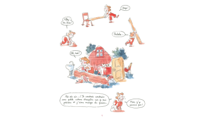 La maison en A, la BD