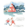 La maison en A, la BD