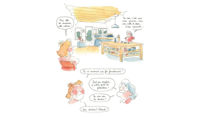 La maison en A, la BD