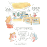 La maison en A, la BD