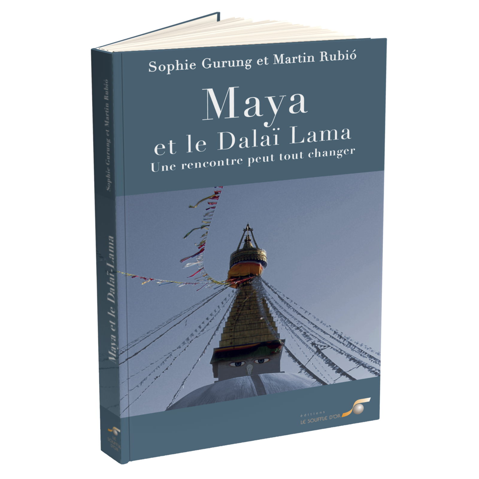 Maya et le Dalaï Lama