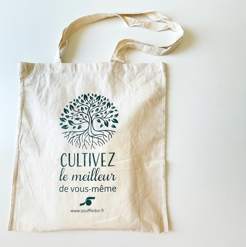Tote bag 100% coton bio - Nouveau 2021 