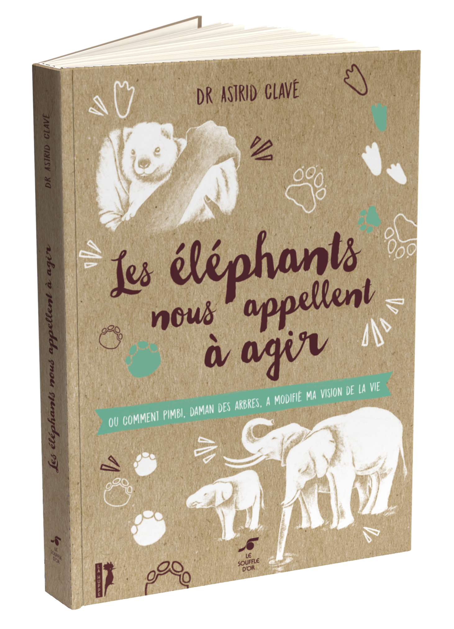 Les éléphants nous appellent à agir  par Astrid Clavé
